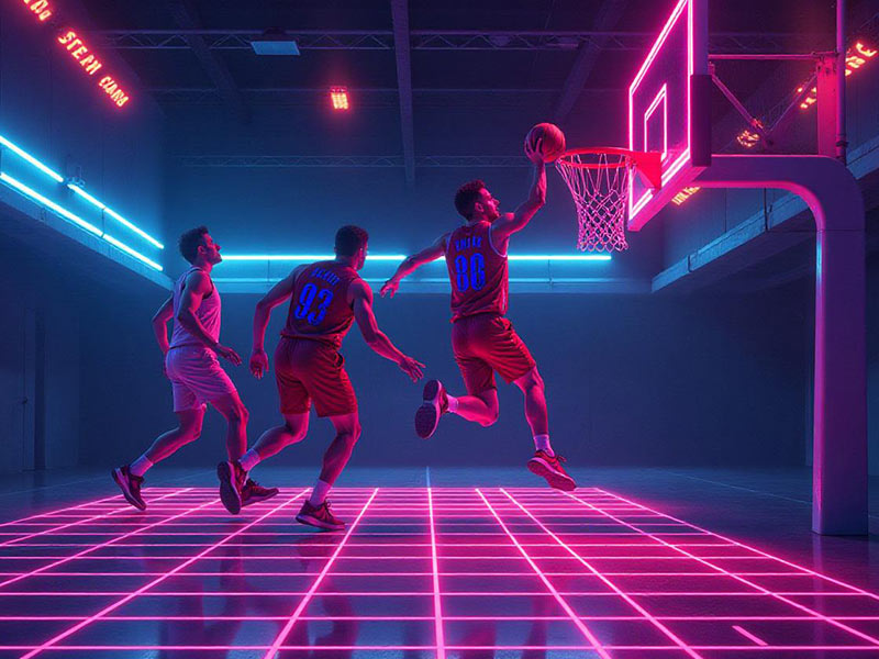 眼镜工科男不是兄弟你长这样打球很容易让人轻敌啊！